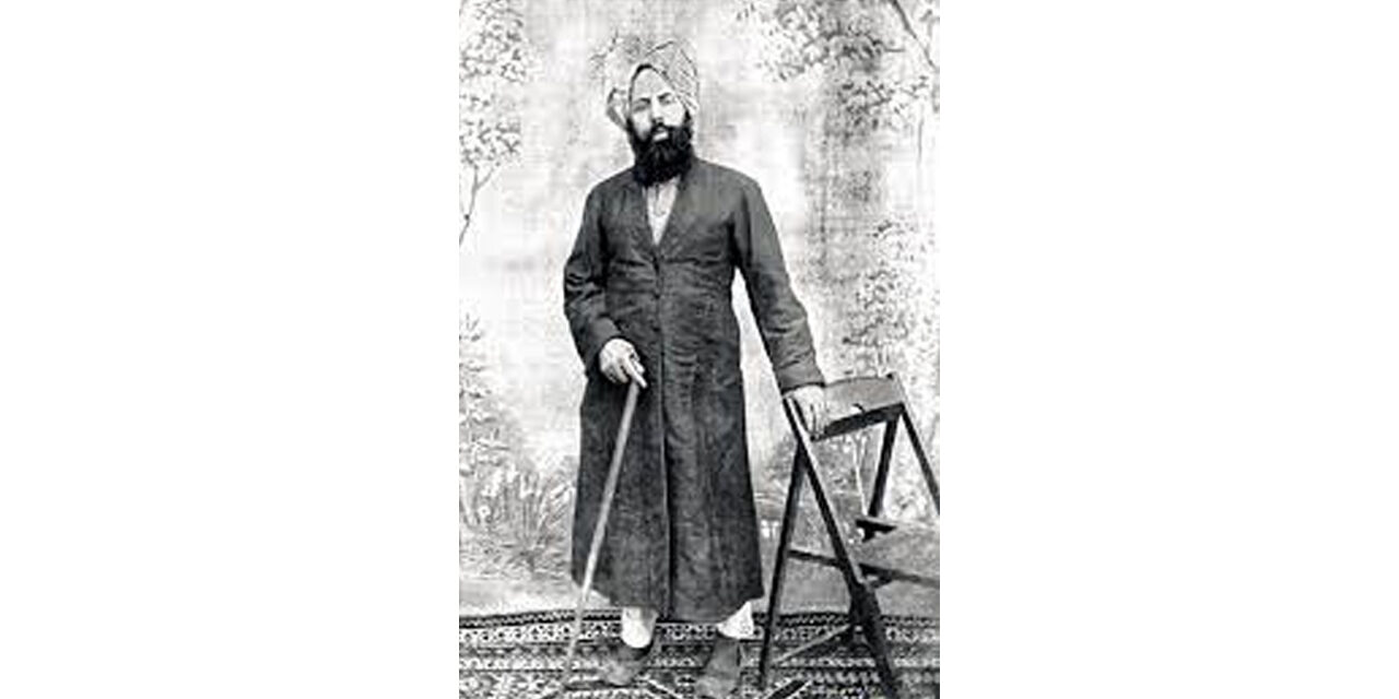 One Side Of Mirza Ghulam Qadiani’s Picture