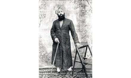 One Side Of Mirza Ghulam Qadiani’s Picture