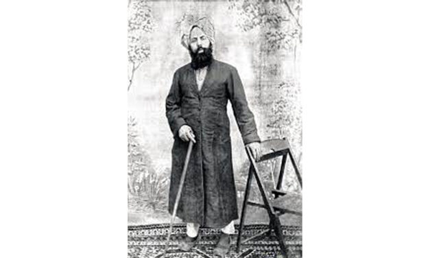 One Side Of Mirza Ghulam Qadiani’s Picture