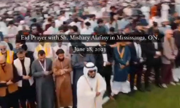 Eid-ul-Adha Prayer With Shiekh Mishary Alafasy in Toronto, Canada