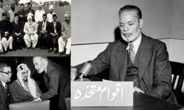 Sir Zafarullah Khan Qadiani and Palestine issue